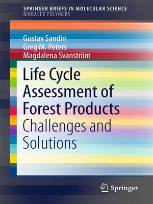 cover image of Life Cycle Assessment of Forest Products